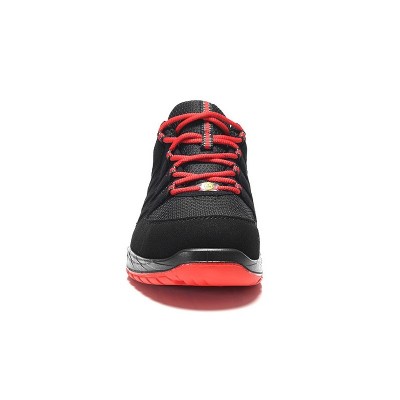 Kurpes ELTEN Maddox Black Red LOW O2, melnas/sarkanas 46