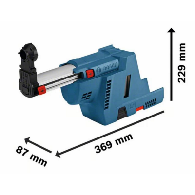 Dulkių nutraukimo sistema perforatoriui BOSCH GDE 18V-16