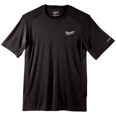 Marškinėliai MILWAUKEE Workskin, juodi XL