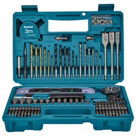 102 daļu skrūvēšanas uzgaļu komplekts MAKITA E-10730