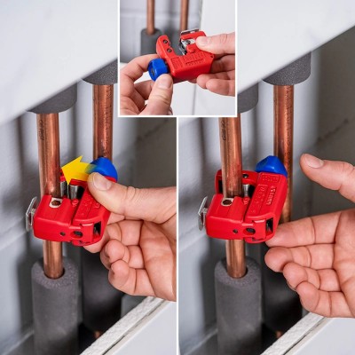 Cauruļu griezējs KNIPEX TubiX S 3-30mm