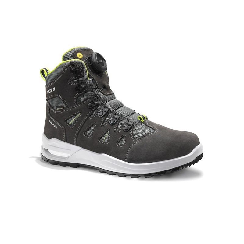 Puszābaki ELTEN Riley XXF Boa GTX Mid ESD O2 WR CI, pelēki 48