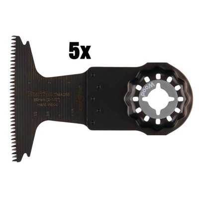 Iegremdējamais asmens kokam MAKITA TMA055 65 mm 5 gab.