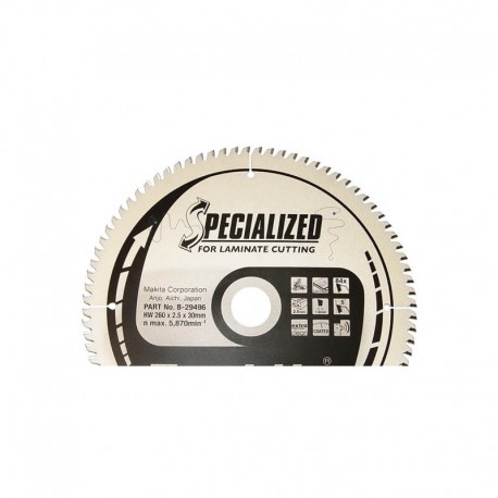 Lamināta zāģripa MAKITA 250x30mm 84T