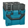 12-os vietų akumuliatorių įkroviklis MAKITA 40V MAX XGT BCC02 Makpac