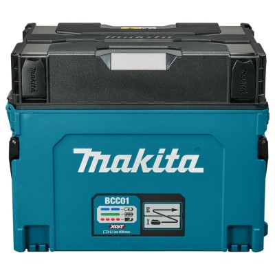 8-ių vietų akumuliatorių įkroviklis MAKITA 40V MAX XGT BCC01 Makpac