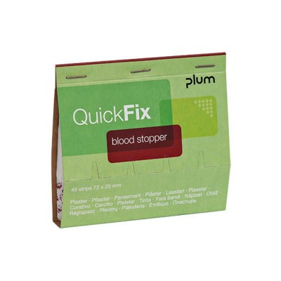 Asiņošanu apturoši plāksteri PLUM QuickFix, 45gab.