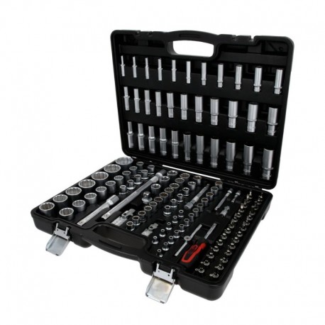 133 dalių dvylikakampių galvučių komplektas KS TOOLS 1/4" 3/8" 1/2"