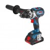 Akumuliatorinis suktuvas/gręžtuvas BOSCH GSR 18V-110 C LB 2x4.0PrC 18V-40