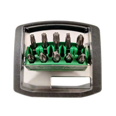 11 daļu skrūvgrieža uzgaļu komplekts HiKOKI