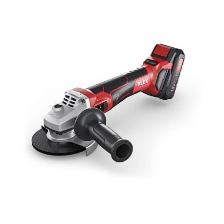 Akumulatora leņķa slīpmašīna FLEX LBE 125 18.0-EC/5.0 Set