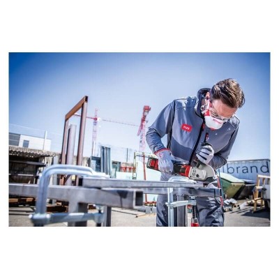 Akumulatora leņķa slīpmašīna FLEX LBE 125 18.0-EC/5.0 Set