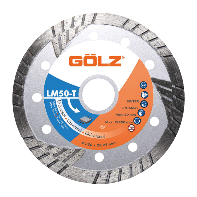 Dimanta disks asfaltam GOLZ LM50T 230x22.2mm