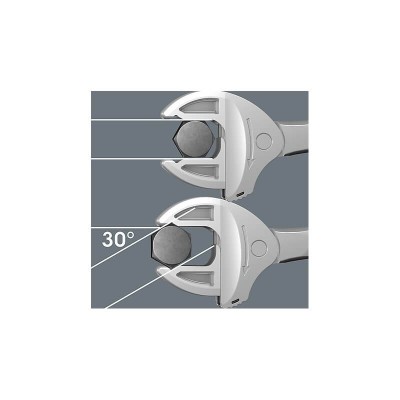 Uzgriežņu tirkšķatslēga WERA 6004 L Joker 16-19 mm