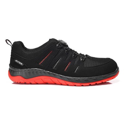 Kurpes ELTEN Maddox Boa Low ESD S3 SRC, melnas/sarkanas 47