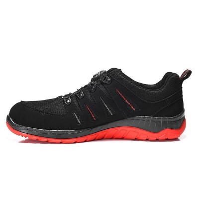 Kurpes ELTEN Maddox Boa Low ESD S3 SRC, melnas/sarkanas 47