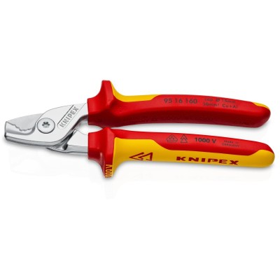 Elektriķa kabeļa šķēres KNIPEX 951660SB
