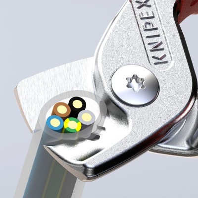 Elektriķa kabeļa šķēres KNIPEX 951660SB