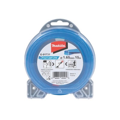 Ovalinės spiralės valas MAKITA 1,65mmx15m DUR181