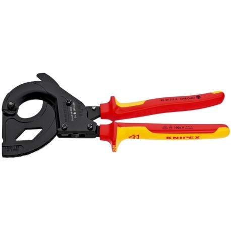 Tirkšķa kabeļa šķēres KNIPEX 9536 315A