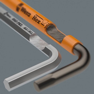 Seškantes atslēgu komplekts WERA 950/9 Hex-Plus Multicolor