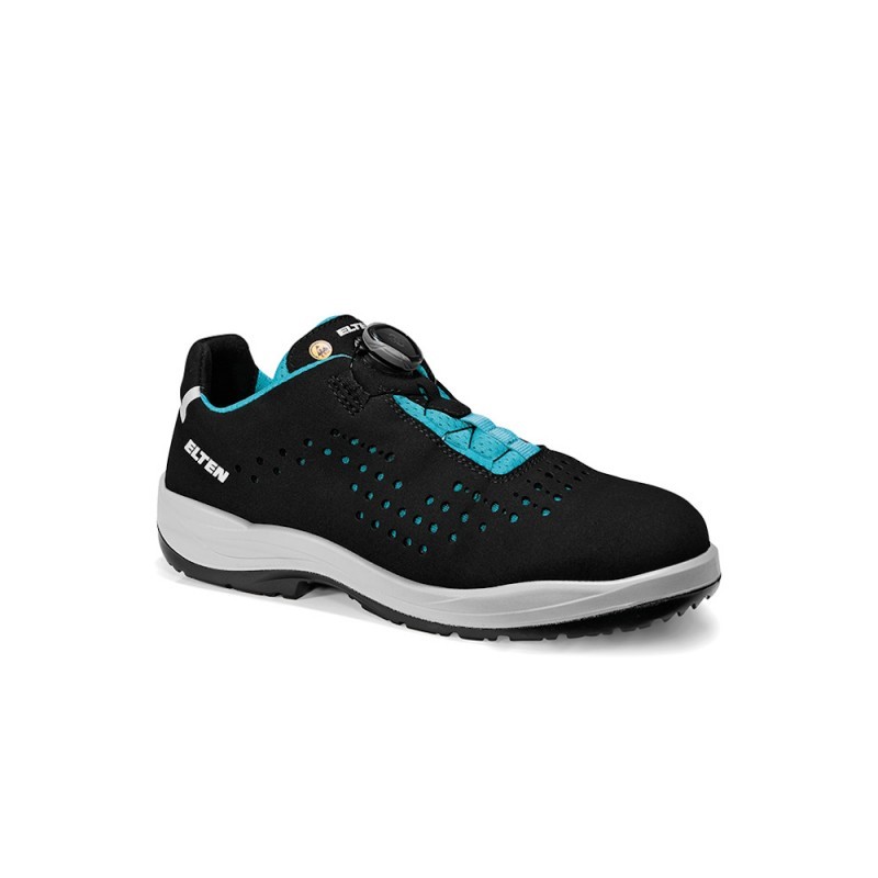 Sieviešu kurpes ELTEN Impulse Lady Boa Aqua Low ESD S1P, melnas 40
