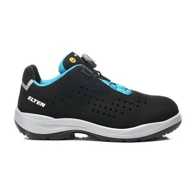 Sieviešu kurpes ELTEN Impulse Lady Boa Aqua Low ESD S1P, melnas 40