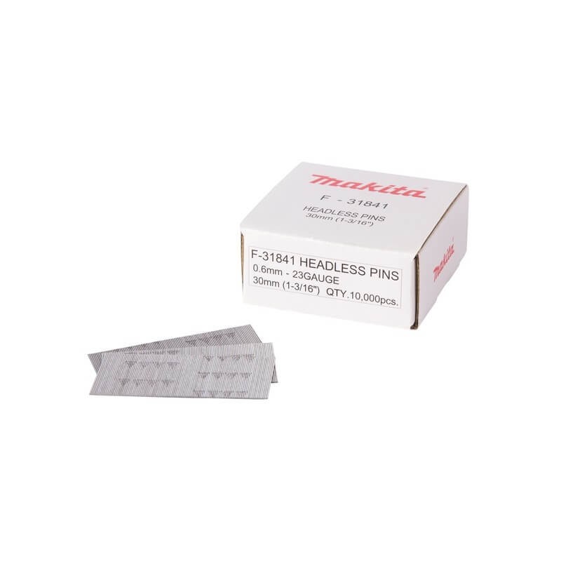 Tapiņnaglas MAKITA 0,6x30mm, 10000 gab.