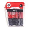 Trieciena skrūvgrieža uzgalis MILWAUKEE PZ2x50 10 gab.
