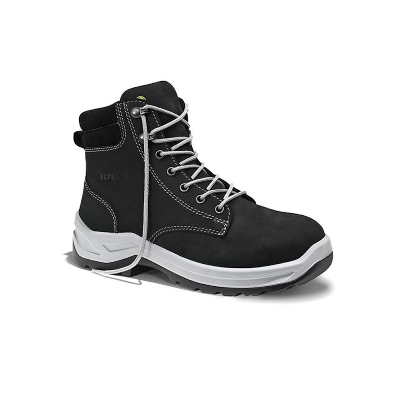Sieviešu puszābaki ELTEN Lilly Black Mid ESD S3 SRC, melni 37