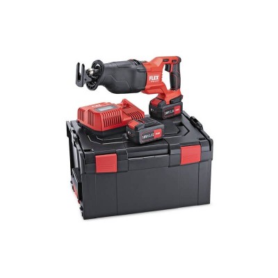 Akumuliatorinis tiesinis pjūklas FLEX RSP DW 18.0-EC/5.0 Set