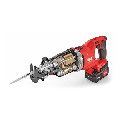 Akumuliatorinis tiesinis pjūklas FLEX RSP DW 18.0-EC/5.0 Set
