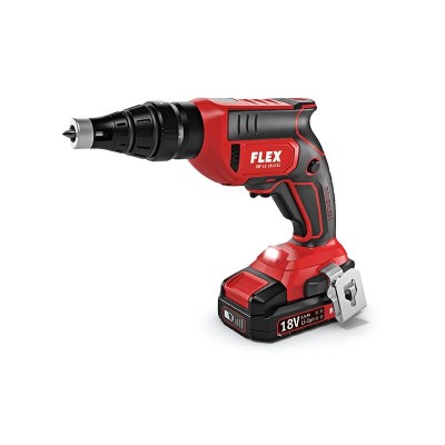 Akumulatora skrūvgriezis ar automātisko skrūvju padevi FLEX DW 45 18,0-EC M/2,5 Set