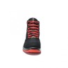 Apavi ELTEN Maddox Black Red Mid ESD S3 SRC, melni/sarkani 41