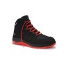 Apavi ELTEN Maddox Black Red Mid ESD S3 SRC, melni/sarkani 44