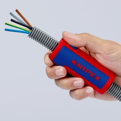 Vadu griešanas un izolācijas noņemšanas instruments KNIPEX TwistCut