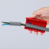 Vadu griešanas un izolācijas noņemšanas instruments KNIPEX TwistCut