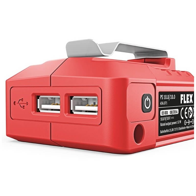 USB adapteris akumulatoram FLEX 10,8/18,0V