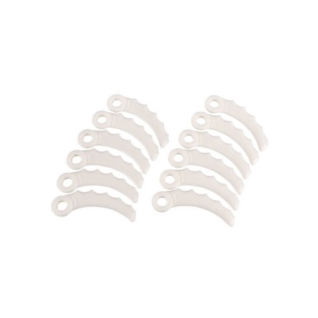 Plastmasas asmeņi trimmera spolei MAKITA, 12 gab.