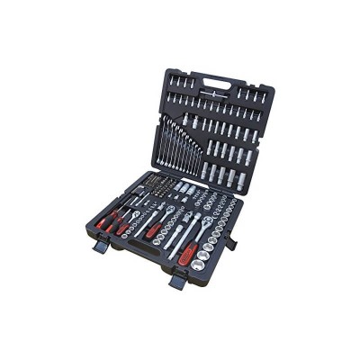 Atslēgu, tirkšķatslēgu un muciņu komplekts KS TOOLS 1/4" 3/8" 1/2", 216 daļu