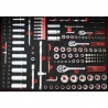 215 daļu instrumentu ratiņi KS TOOLS RACINGline, 7 atvilktnes