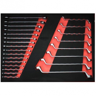 215 daļu instrumentu ratiņi KS TOOLS RACINGline, 7 atvilktnes