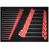 215 daļu instrumentu ratiņi KS TOOLS RACINGline, 7 atvilktnes
