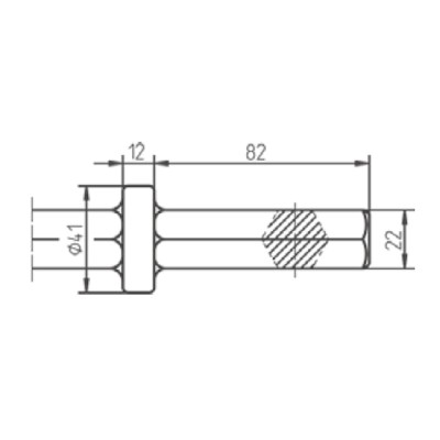 Smails kalts SOLIDA S22 450mm