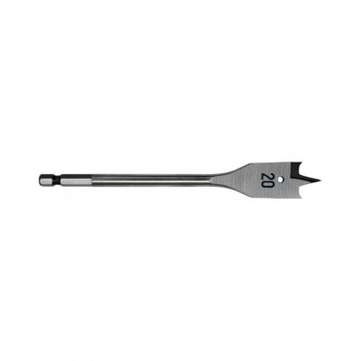 Plunksninis medžio grąžtas HiKOKI 150mm 1/4" Ø 25,0 mm