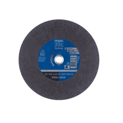 Griešanas disks PFERD 80 T350-2,8 A 36 K SG-CHOP-INOX/25,4