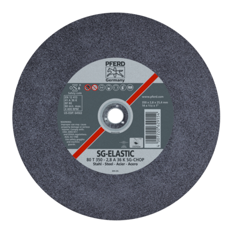 Griešanas disks PFERD 80 T350-2,8 A36 K SG-CHOP/32,0