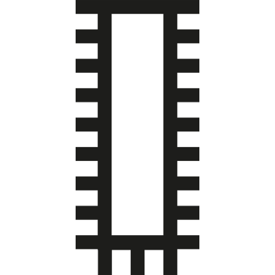 Plakana vīle PFERD PF1112 H1 200 mm