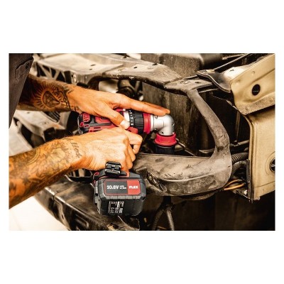 Akumulatora skrūvgriezis FLEX DD 2G 10.8-EC ar patronu uzgļiem