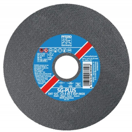 Griešanas disks PFERD EHT125-0,8 A60 S SGP Inox X-SLIM